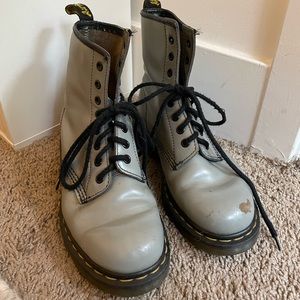 Gray Dr. Marten’s
